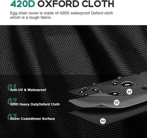 Double egg chair - chair, cover